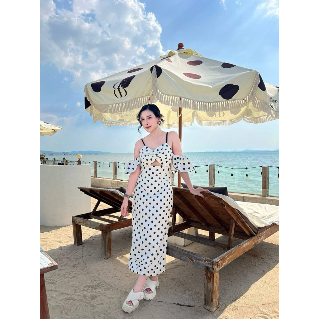 JIDAPA STYLE | เดรส  New🌟มือ 1  Size : S