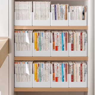 ที่วางหนังสือ กล่องจัดเก็บ สำหรับจัดระเบียบหนังสือ ภาพและเอกสาร ใช้โต๊ะทำงาน ห้องนอน หอพัก ออฟฟิศ