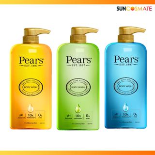 📢1 แถม 1 PEARS PURE & GENTLE BODY WASH WITH LEMON FLOWER EXT…