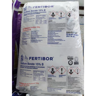 (แบ่งขาย1กก.)เฟอร์ติบอร์ (FERTIBOR) ปุ๋ยธาตุอาหารรอง โบรอน 15% (Sodium Borate 15% B) จากสหรัฐอเมริกา