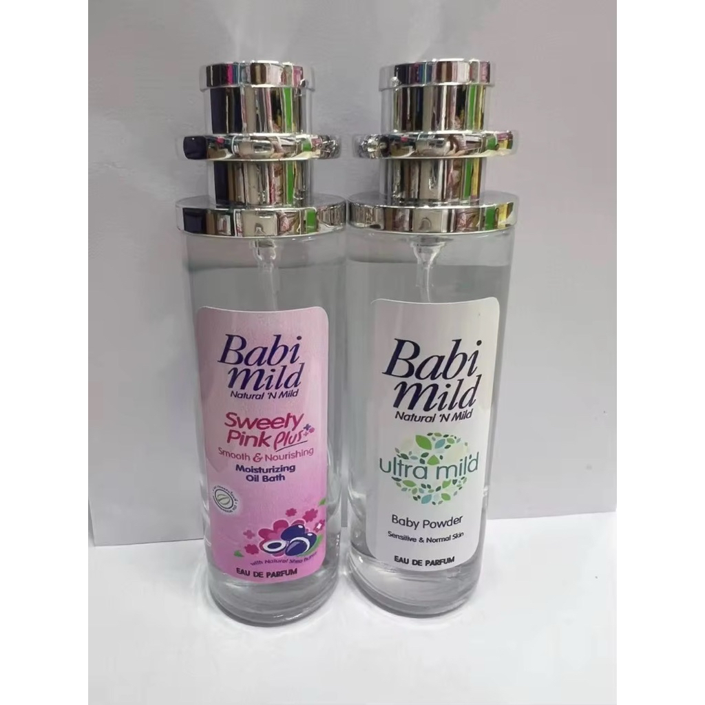 (แพ็ค 2 ขวด) เบบี้มาย👶🏻น้ำหอมกลิ่นแป้งเด็กเบบี้มาย  ✅ขนาด 35 ml.
