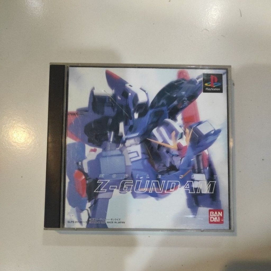 แผ่นแท้ PS1 Mobile suit Z-Gundam