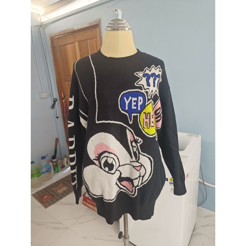 มือ2 เสื้อไหมพรมแขนยาว ป้ายduoyi(35)