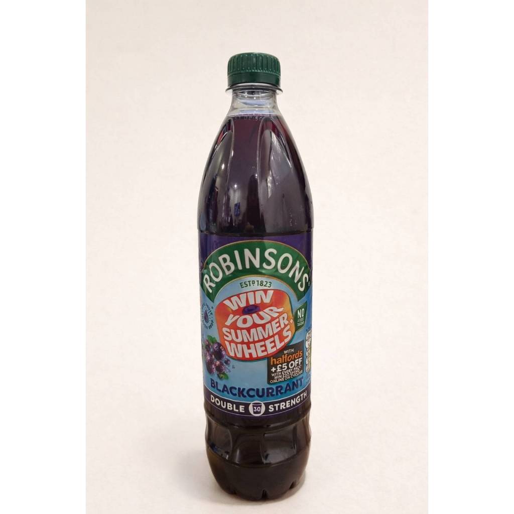 Robinsons Double Strength Blackcurrant 750ml (BBD 08/26)