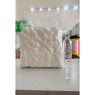 Clinix Cotton Balls สำลีก้อน 450g (ไซส์ 1.40g) เกรดโรงพยาบาล มาตรฐาน มอก. เช็ดสะอาด ไม่ระคายเคือง