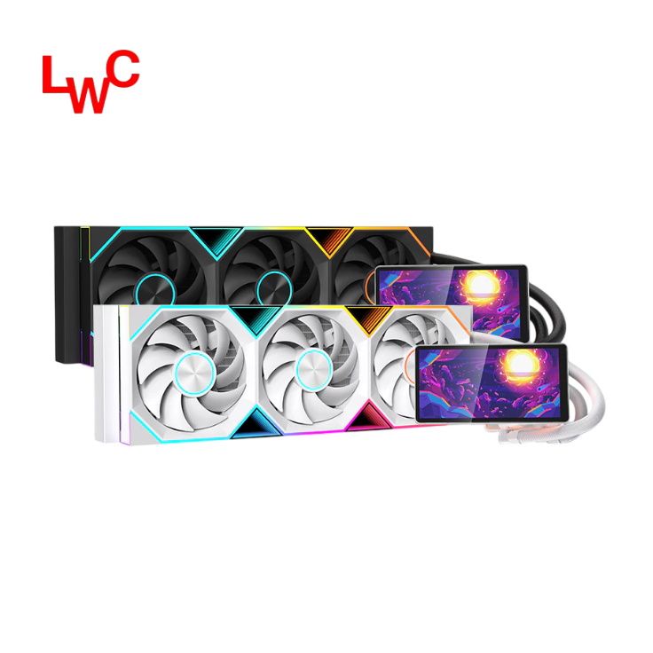 CPU LIQUID COOLER PROFLOW 360 ARGB ALL-IN-ONE LIQUID COOLER หน้าจอ LCD 5.5 พัดลมซีพียู 5V3PIN ARGB BY LWC