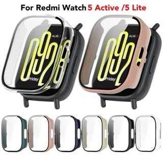 เคส Redmi Watch 5 Active / 5 lite (TPU และฟิล์มกระจกนิรภัย P…