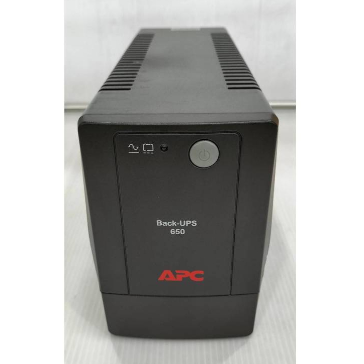 เครื่องสำรองไฟ APC UPS 650VA / 325W ( BX650LI-MS )  มือสอง  เครื่่องเปล่า เทสก่อนส่งมอบ