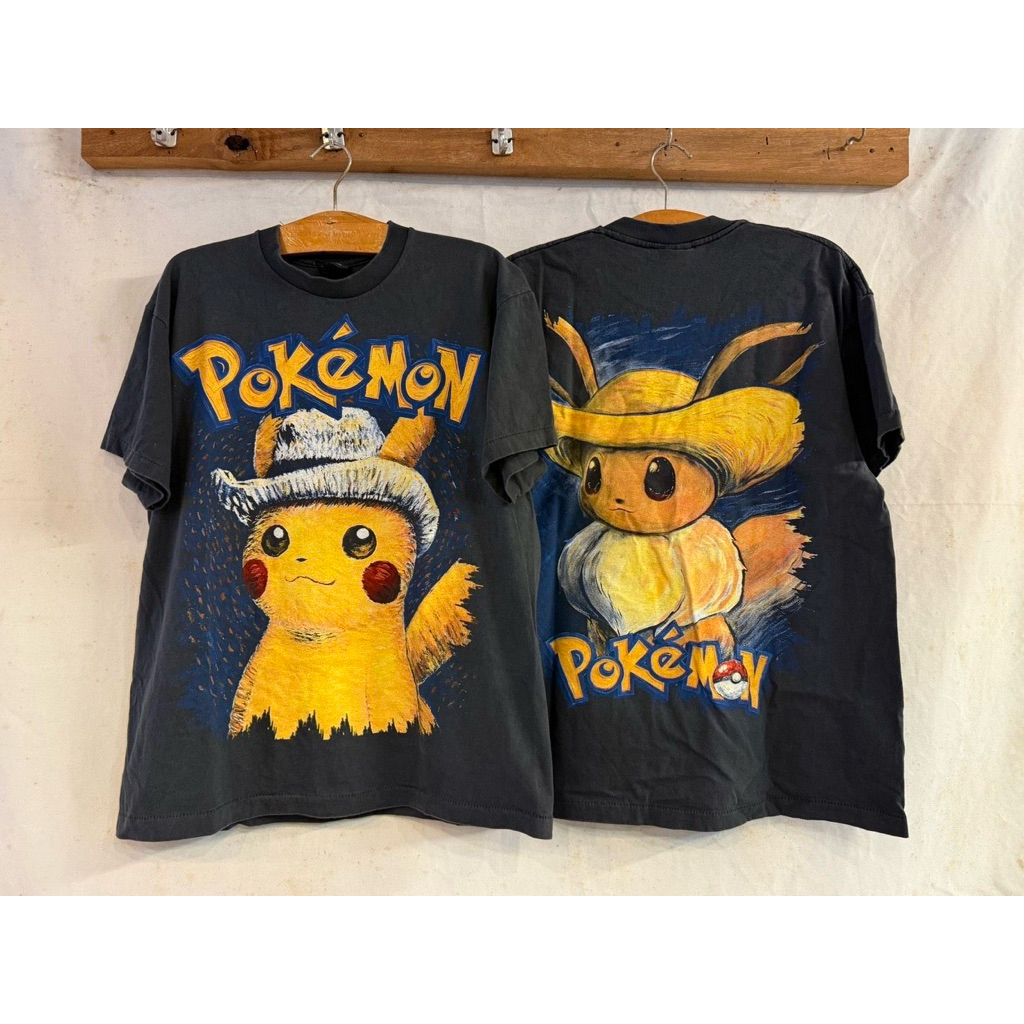 pokemon vintage tee เสื้องานวินเทจสวยๆ ผ้านุ่มๆ คุณภาพดีงาม