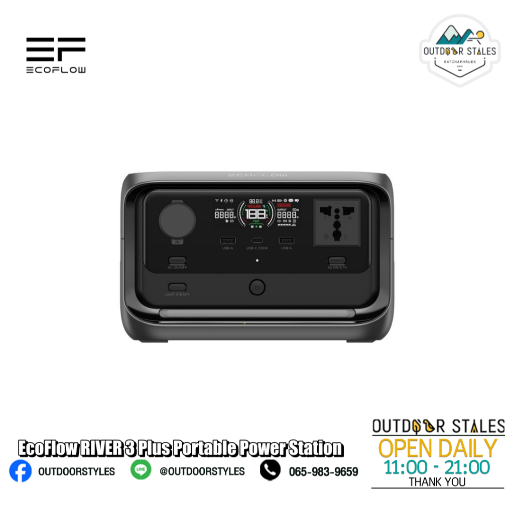 EcoFlow RIVER 3 Plus Portable Power Station
