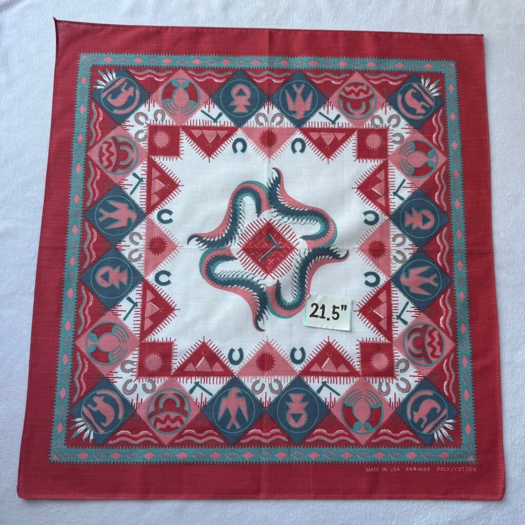 Indians USA Navajo ผ้าเช็ดหน้า