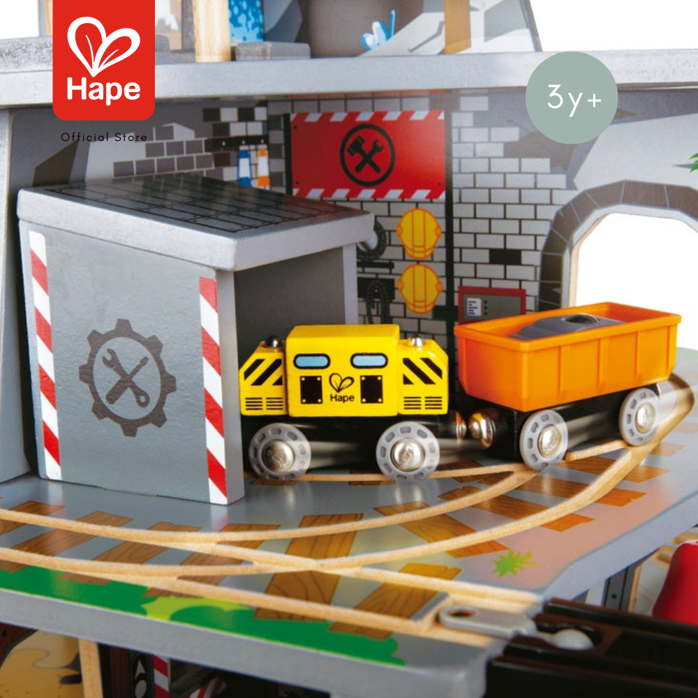 Hape - Mighty Mountain Mine        เหมืองภูเขารถไฟ 4 ชั้น        3Y+ รูปที่ 5
