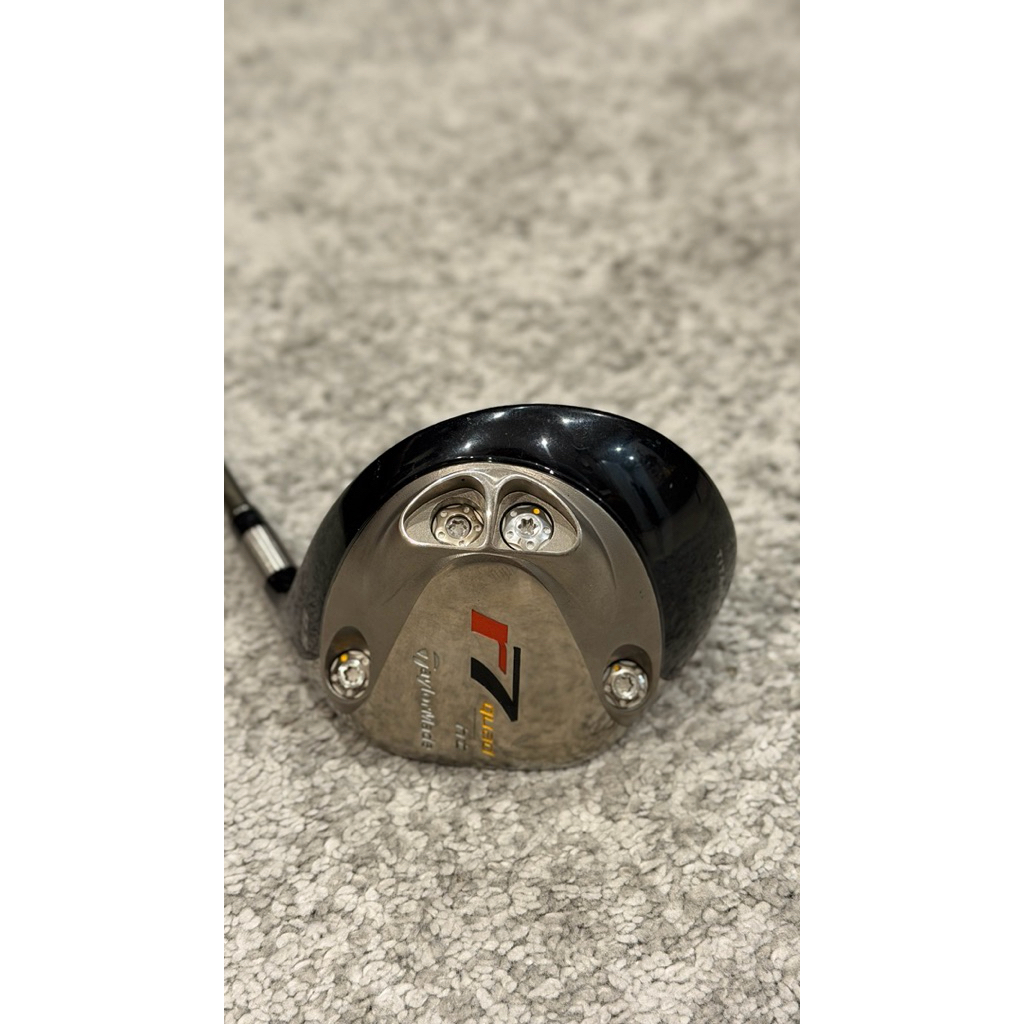 [ไม้กอล์ฟ มือสอง] TaylorMade R7 quad ht Loft 9.5 Flex S ก้าน Graphite 65 กรัม กริปใหม่ ** มีรอยบุบ ไ