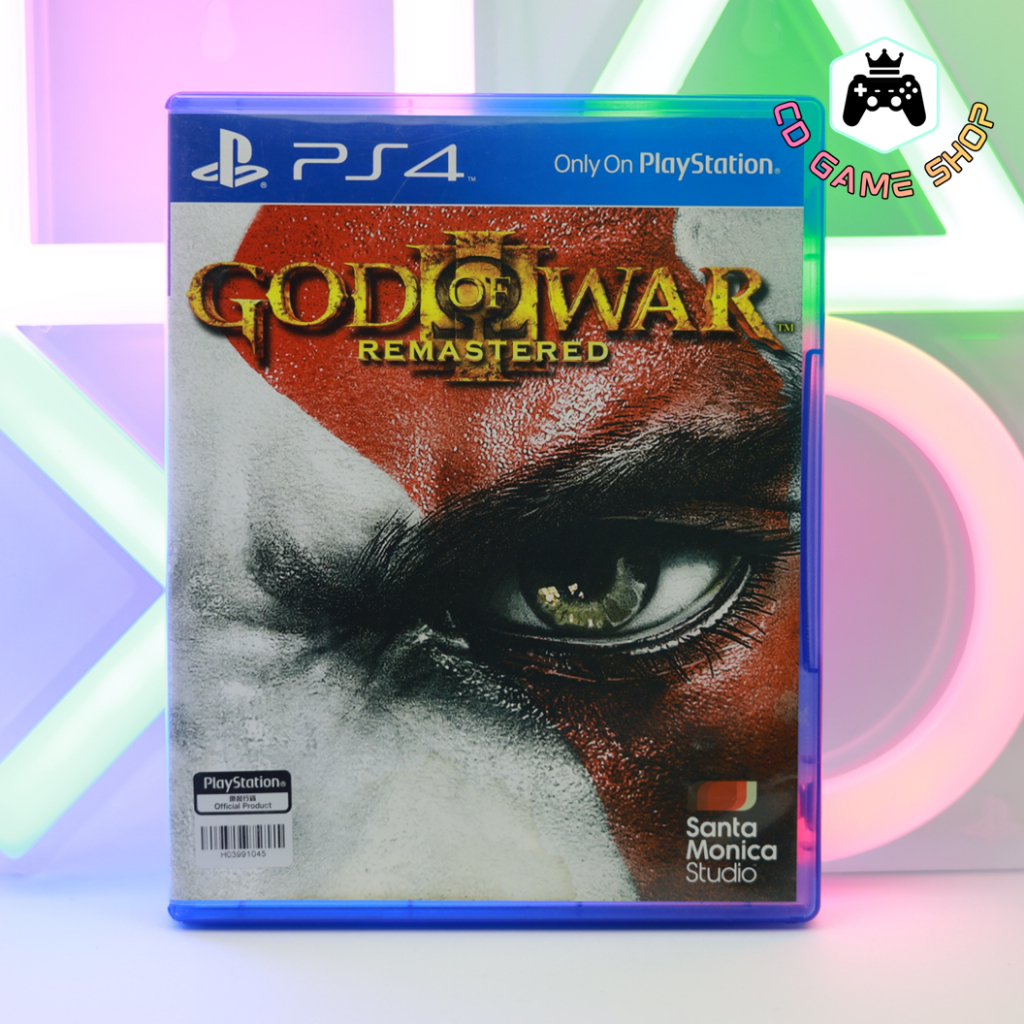 แผ่นเกมส์ PS4 God of War 3 Remastered (มือ 2) พร้อมส่ง