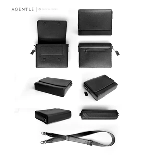 AGENTLE - BOXCASE CITY | กระเป๋าแมสเซนเจอร์ทรงกล่องสี่เหลี่ยมผู้ชาย
