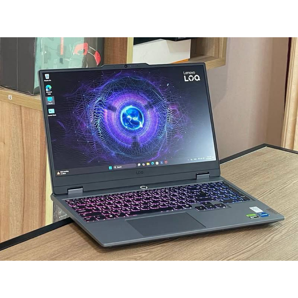 Lenovo LOQ 15IRX9-83DV00LDTA i5-13450HX SSD512GB RAM16GB RTX 3050 (6GB GDDR6) เครื่องใหม่ตัวโชว์อุปก