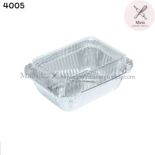 ถาดฟอยล์ S&S 4008 พร้อมฝา 610ml /5 ชุด