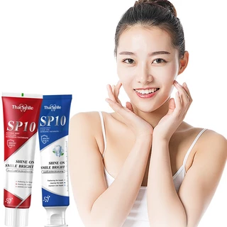 [Official]Thaismile ยาสีฟัน SP10 สูตรฟันดูสว่างสะอาด ขจัดคราบพลัคสะสม ดูแลลมหายใจหอมสดชื่น ลดกลิ่นปาก มั่นใจตลอดวัน 100g