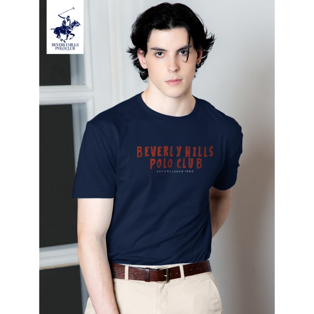 BEVERLY HILLS POLO CLUB  เสื้อยืดคอกลมแขนสั้น รุ่น BNSR494