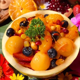 🇹🇭Oishi-fresh🍈แคนตาลูป หวานจัด ปลอดสารพิษ รสชาติกรอบ สด ใหม่ ใยอาหารสูง หวานออร์แกนิค เคลมได้ 1-2 วัน