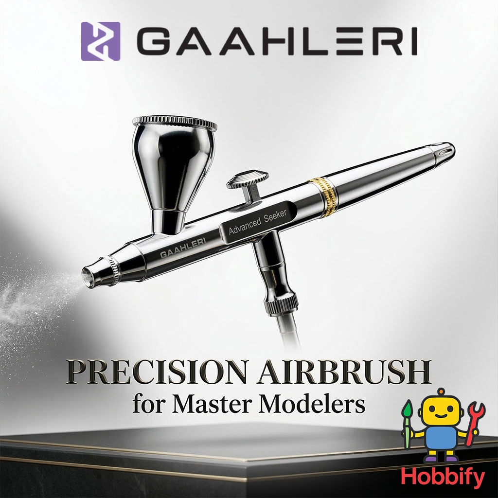 Gaahleri Advanced Seeker โมเดลใหม่ปี 2026 แอร์บรัชพ่นสีโมเดล 0.3 & 0.5mm พ่นละเอียด คุมง่าย สำหรับผู้เริ่มต้นและมือโปร