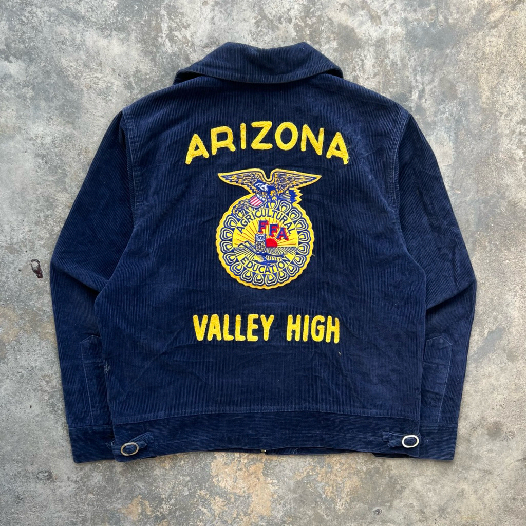 Vintage 2000s’ FFA Arizona Valley High Jacket  ( ของแท้ 💯 % )