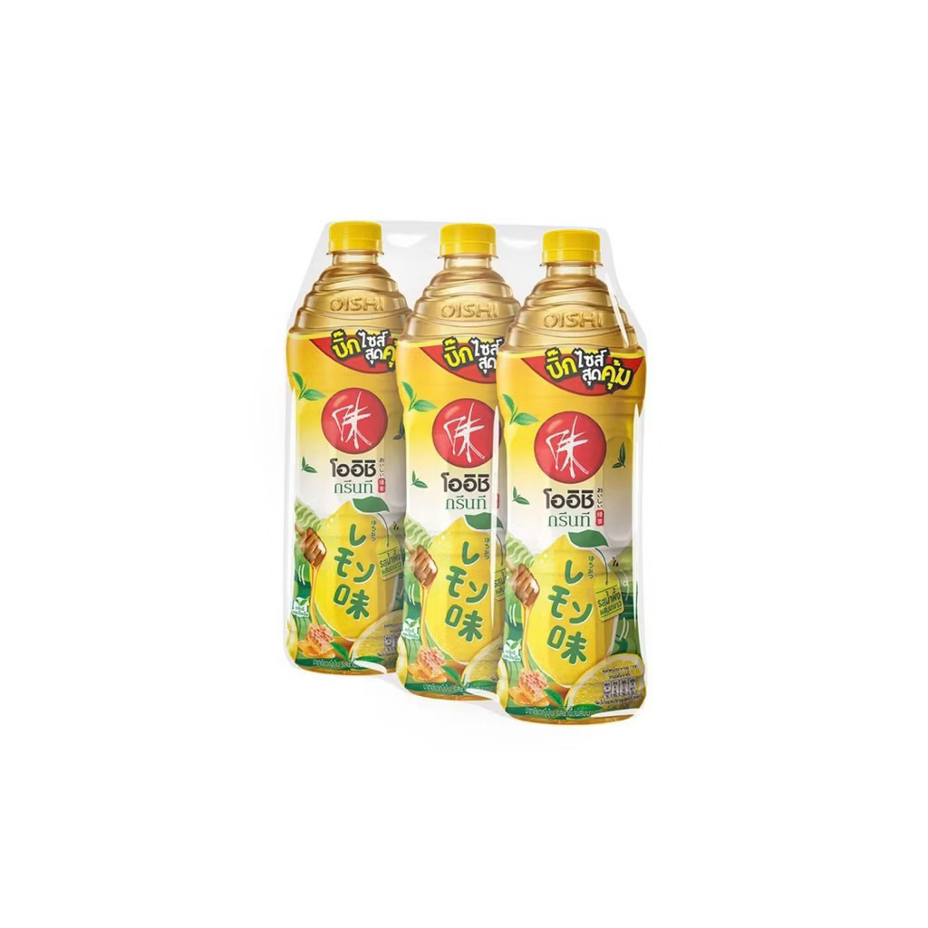 Oishi Green Tea โออิชิ กรีนที น้ำชาเขียวญี่ปุ่น 800 มล. x 3 ขวด (เลือกรสชาติได้)