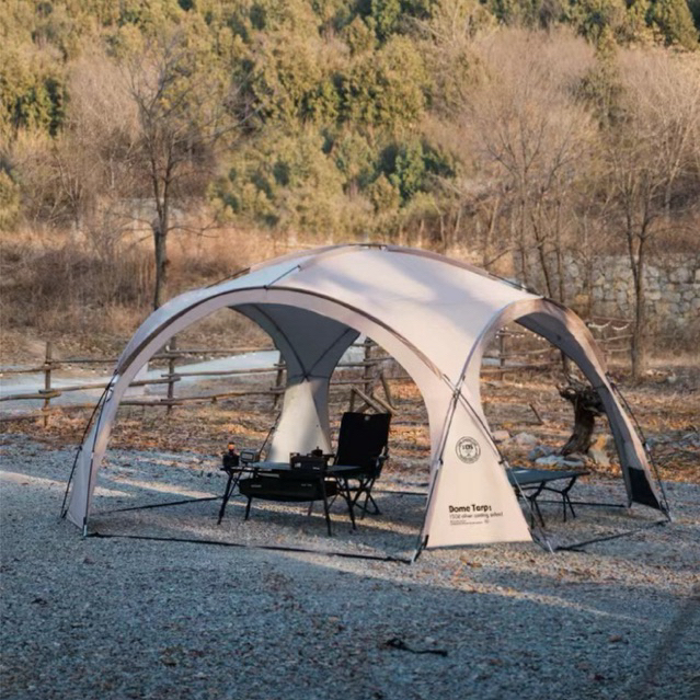 ลด 50%‼️(defect) ShineTrip Dome Tarp รุ่น a470 ผ้าOxford 150D UPF50+ เต็นท์ทรงโดม ทาร์ปโดม ฟรายชีท