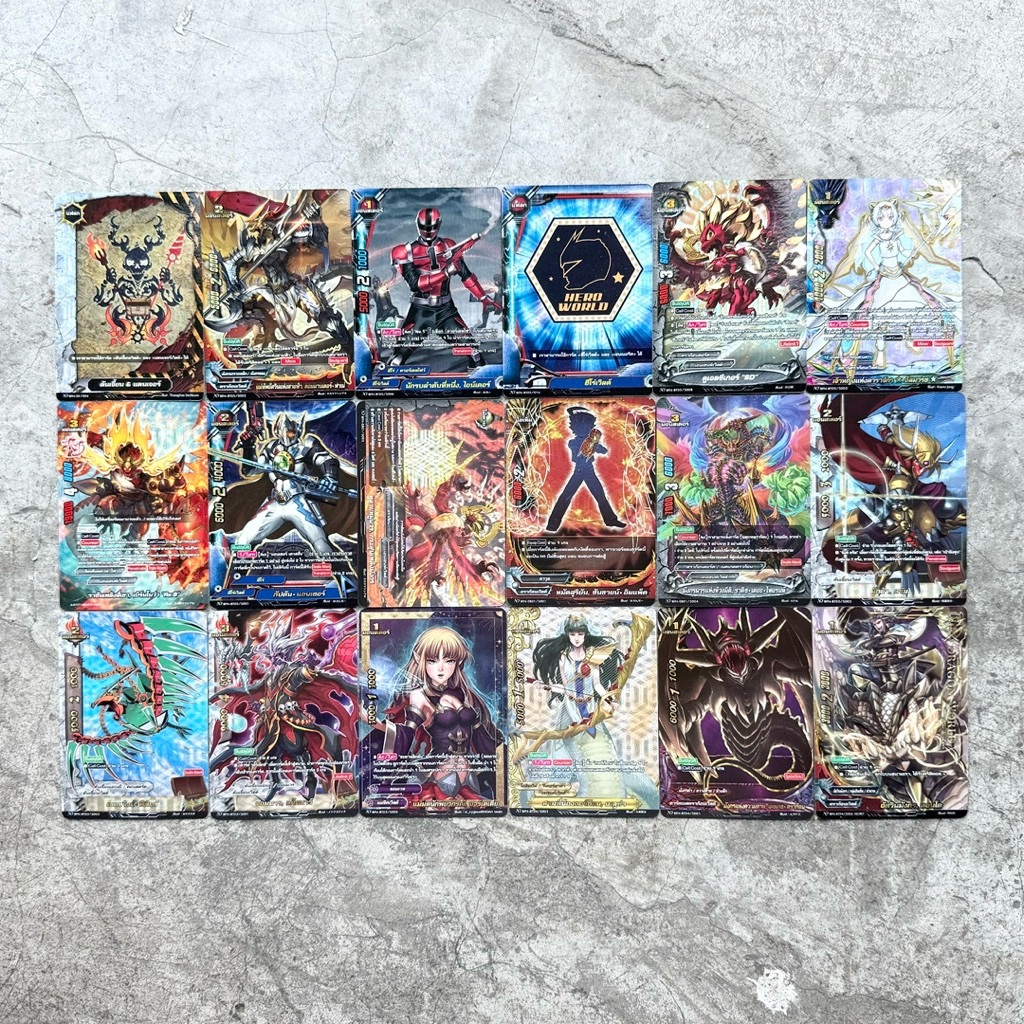 การ์ดไฟท์แวนการ์ดและบัดดี้ไฟท์ลิขสิทธิ์แท้ภาษาไทย แยกใบ BFN-BT02 / BFN-BT03 / BFN-BT05 / BFN-EB01