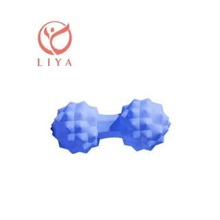 LIYA-ลูกนวดซิลิโคนผ่อนคลายกล้ามเนื้อ บอลโยคะบอลฟิตเนสนวดบอลลูกบอกสำหรับโยคะ(แบบแข็ง)