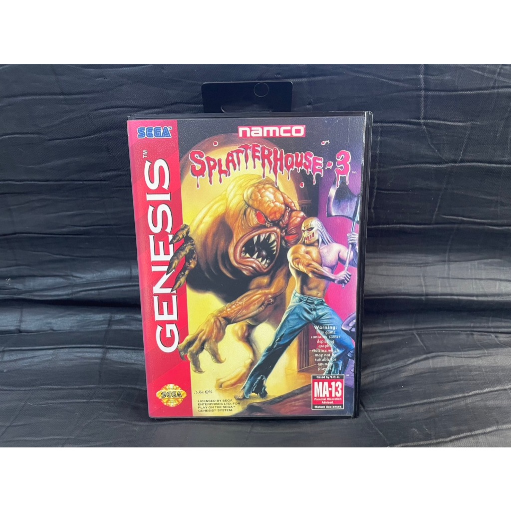 ตลับเกมส์ Megadrive Genesis Game : Splatterhouse 3 : Genesis Game