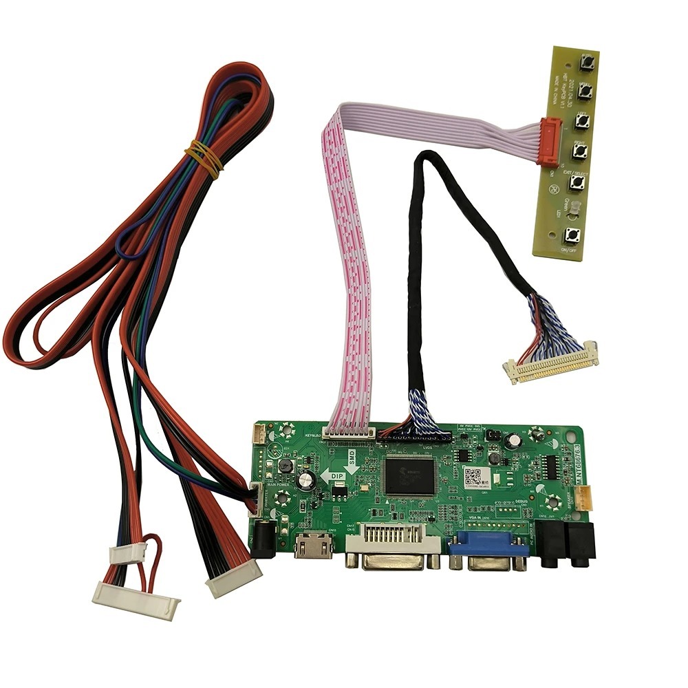 Monitor Kit for LM240WU2-SLA1 LM240WU2(SL)(A1) LM240WU2-SLB1 24" HDMI+DVI+VGA LCD LED Screen Control