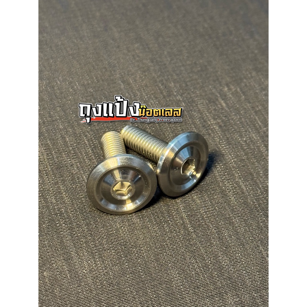 น๊อตยึดทับทิมหน้านันทิดา 2 ตัว สำหรับรถนันทิดา C700 C900