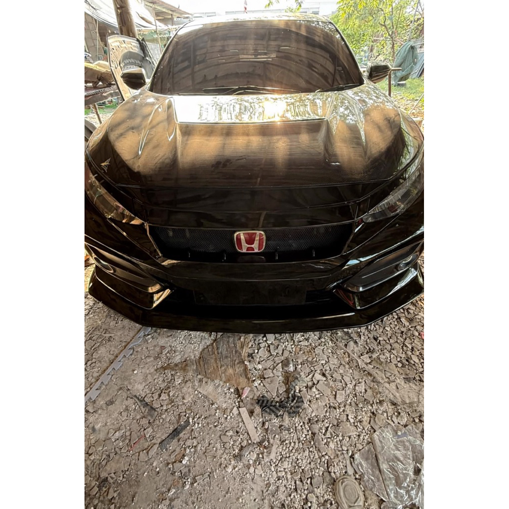 ลิ้นหน้า_CIVIC_FKคาร์บอน/สีดำด้าน