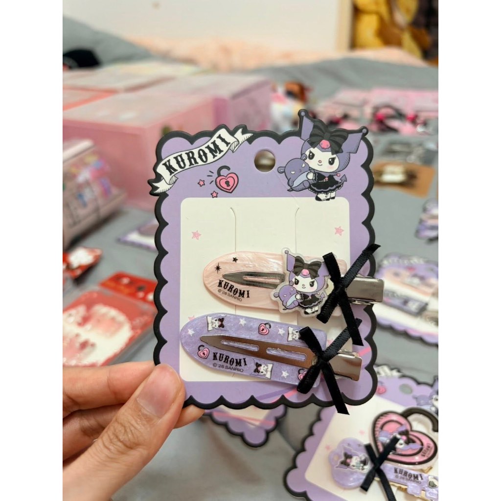 kuromi กิ๊บติดผม ของแท้พร้อมส่ง
