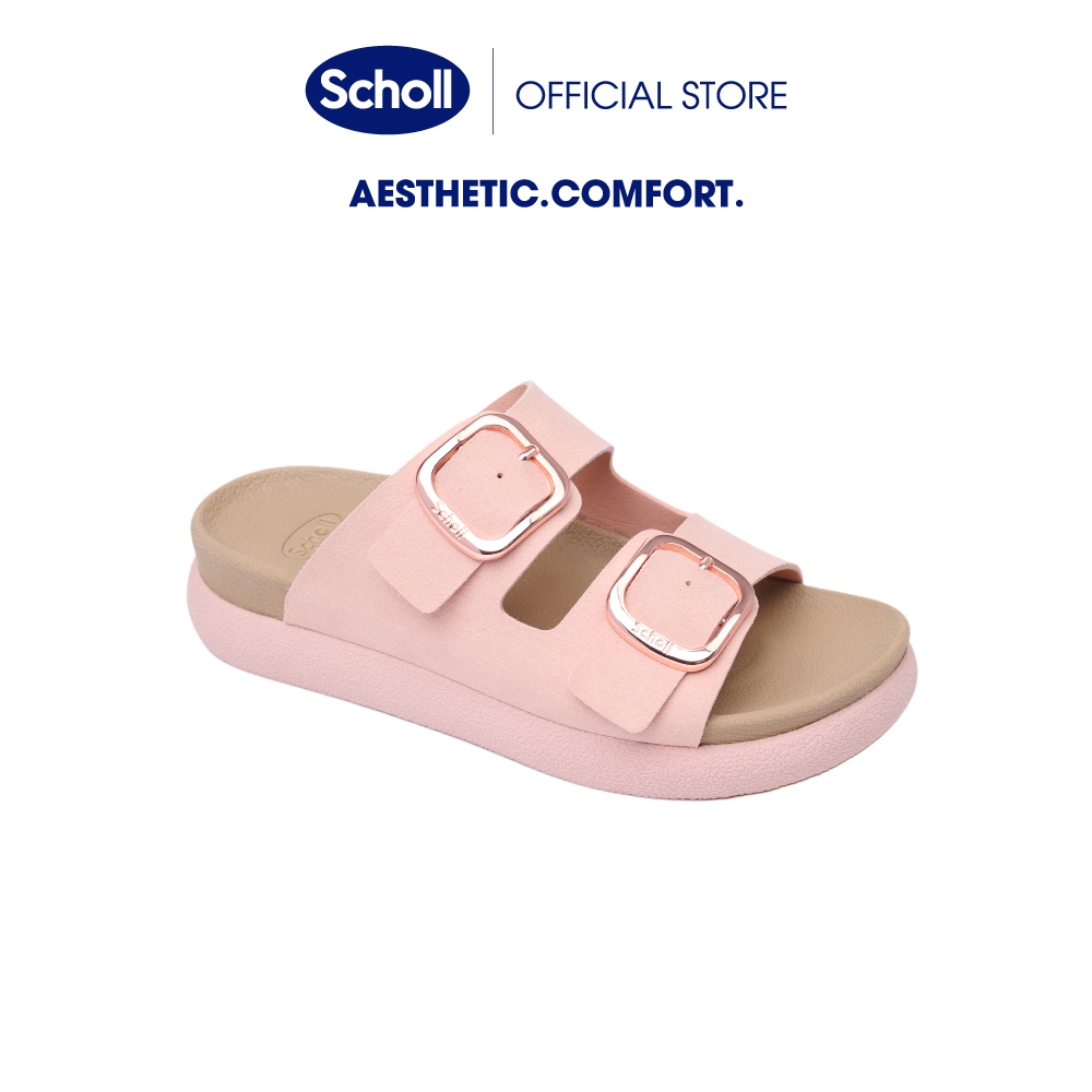 Scholl รองเท้าแตะสำหรับผู้หญิง รุ่น Molly เทคโนโลยี Bioprint รองรับทุกสรีระเท้า นุ่มแน่น