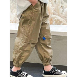 เลกกิ้งเด็กชายสไตล์เกาหลี ผ้าคอตตอน เหมาะสำหรับอายุ 3-5-13 ป…