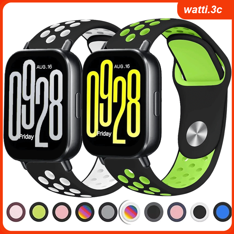 สายรัดซิลิโคน 22 มม.สำหรับ Redmi Watch 5 Active/5 Lite สบายสายรัดข้อมือกีฬาสำหรับ Xiaomi Watch S5