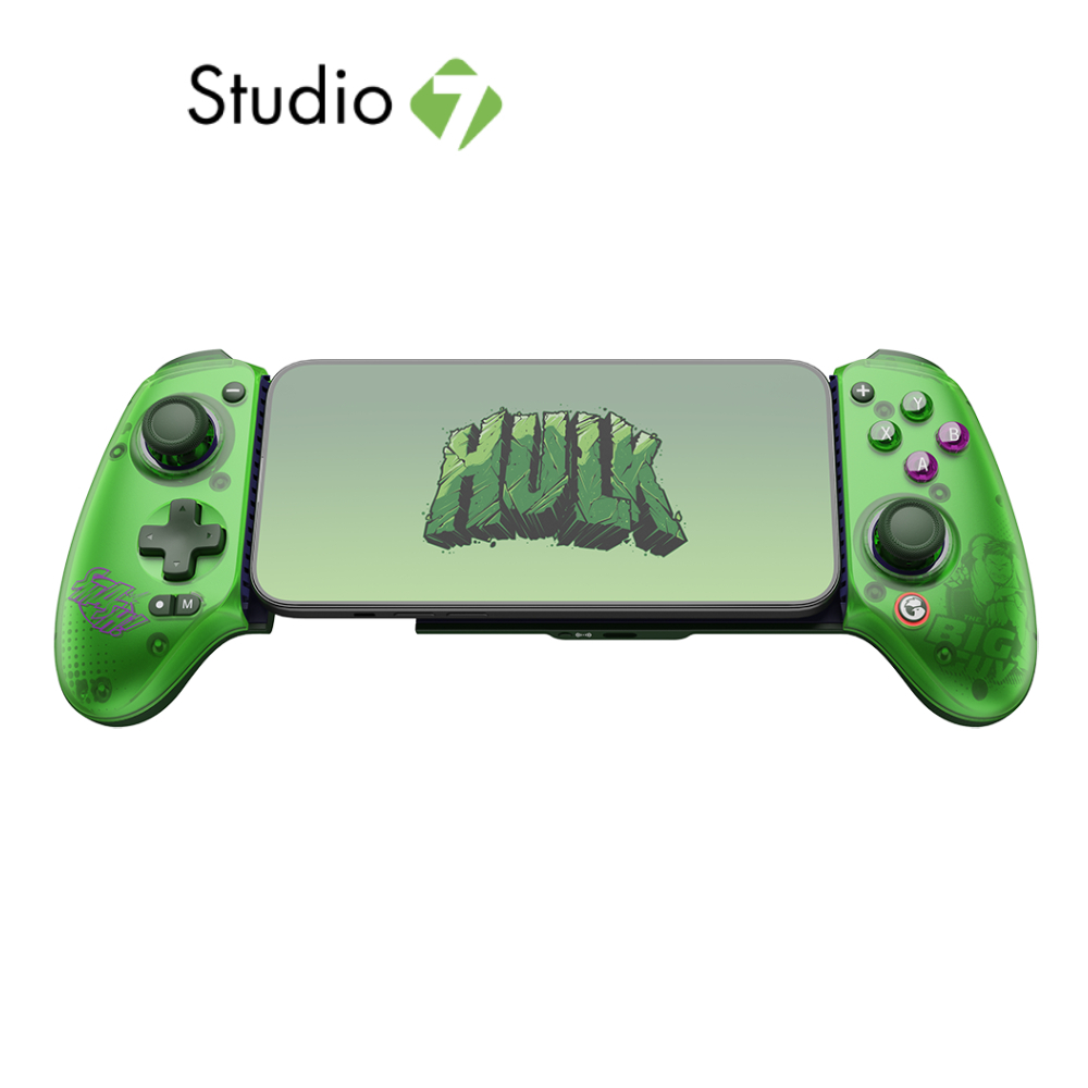 จอยคอนโทรลเลอร์ GameSir G8 Plus Galileo Hulk Edition by Studio7