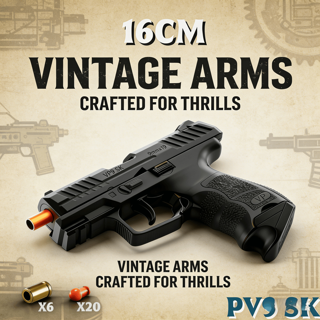 VP9SK high-quality toy gun, a simulated shooting toy for scientific experiments and educational purp