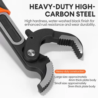 TASKTOOL ประแจสากล 14-60mm ประแจจับท่ออเนกประสงค์ ล็อคตัวเอง ประแจ แคลมป์ท่อด่วน ประแจอเนกประสงค์ เล็ก/ใหญ่