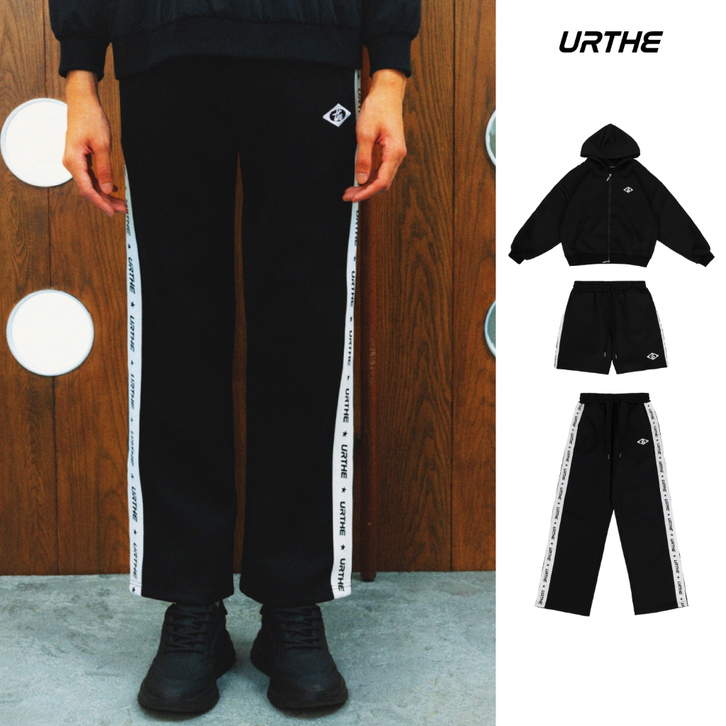 URTHE - ชุดเซต เสื้อกันหนาว กางเกง รุ่น WARM MODE