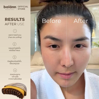(เซทคู่ 2 ชิ้น) balann แปรงไล่น้ำเหลือง Lymphatic Brush โดย Certified Coach ช่วยลดอาการบวมบนใบหน้า ใต้ตา เพิ่มความกระชับ