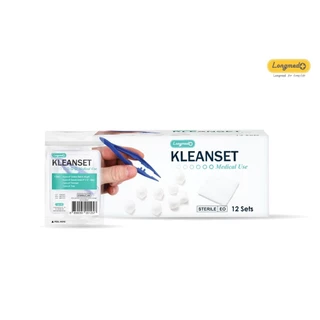 [ยกกล่อง 12 ชุด]KLEANSET คลีนเซต DRESSING SET ชุดทำแผล