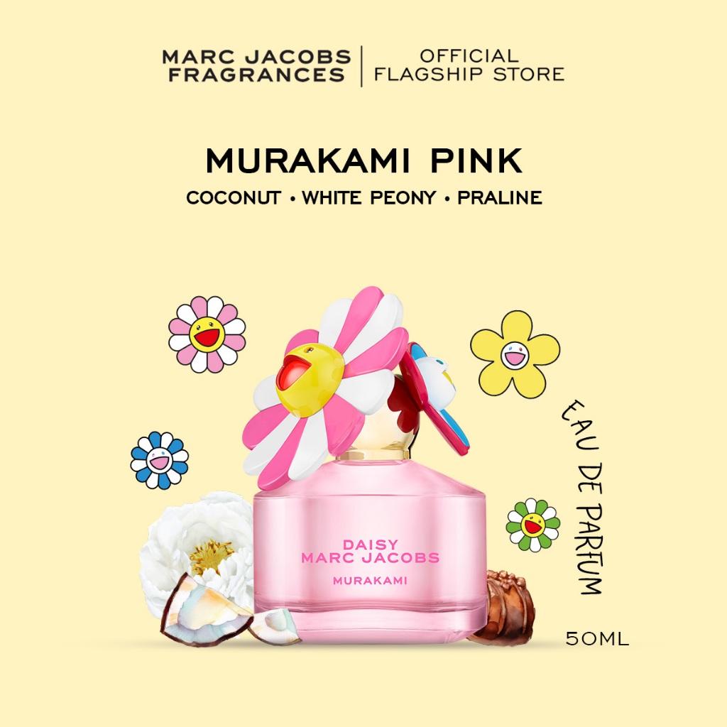 Marc Jacobs Daisy Murakami Pink Limited-Edition Eau de Parfum for Women 50ml | Ambery Perfume