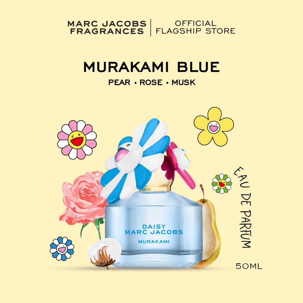 Marc Jacobs Daisy Murakami Blue Limited-Edition Eau de Parfum for Women 50ml | Fruity Perfume