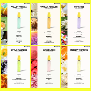 DAVIE JONES Discovery Set Hair & Body Mist และ Set Perfume รวมกลิ่นขนาด 2.5 ml.