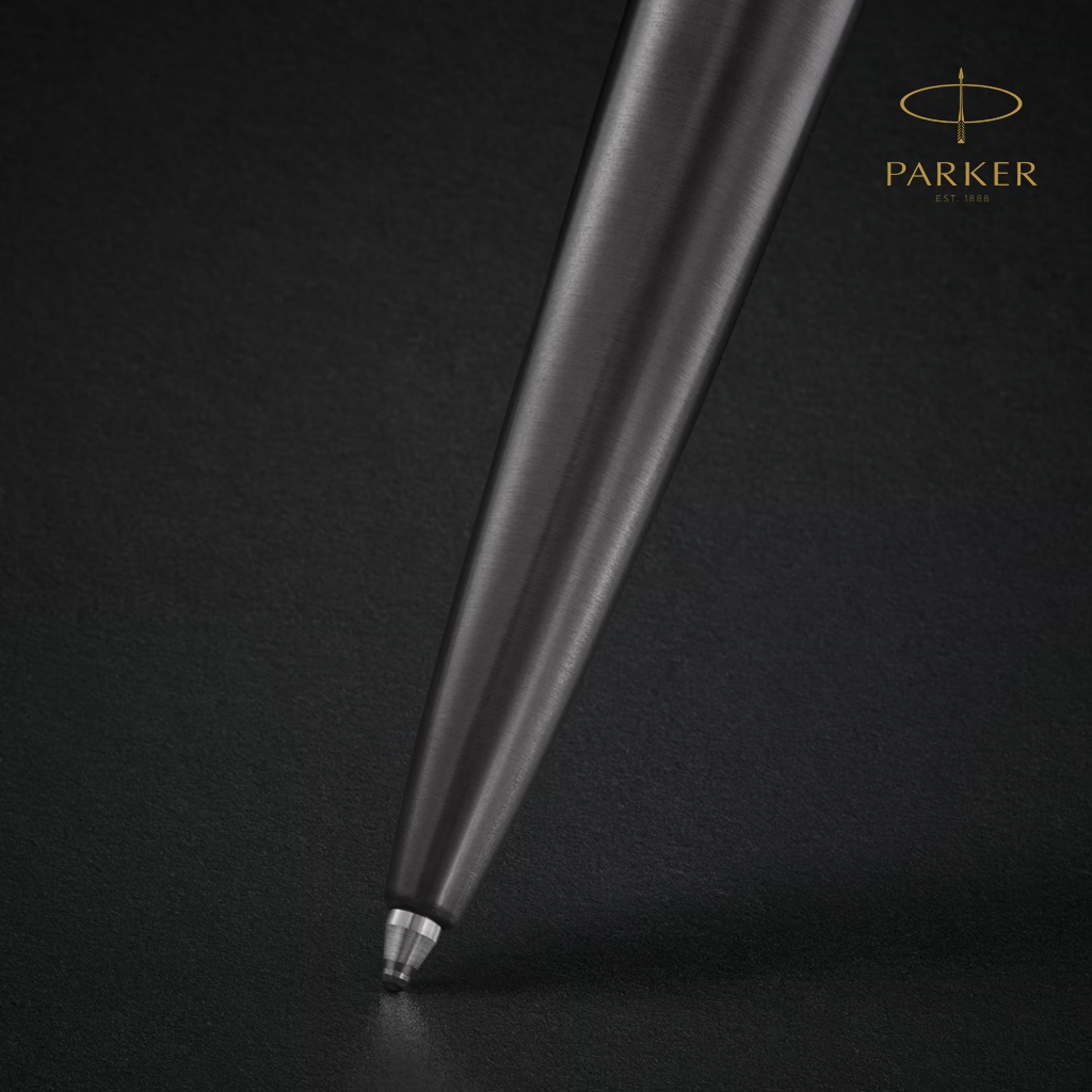 Parker قلم حبر جاف Jotter Grey Core (نقش مجاني) — صورة 6