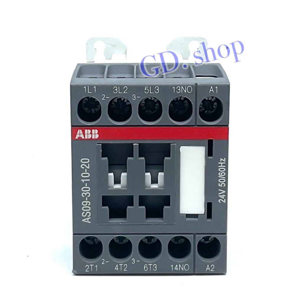 AS09-30-10-20 ยี่ห้อABB  lth=22A Ui=690V คอยด์ 24VAC แมกเนติก MAGNETIC CONTACTOR พร้อมส่ง