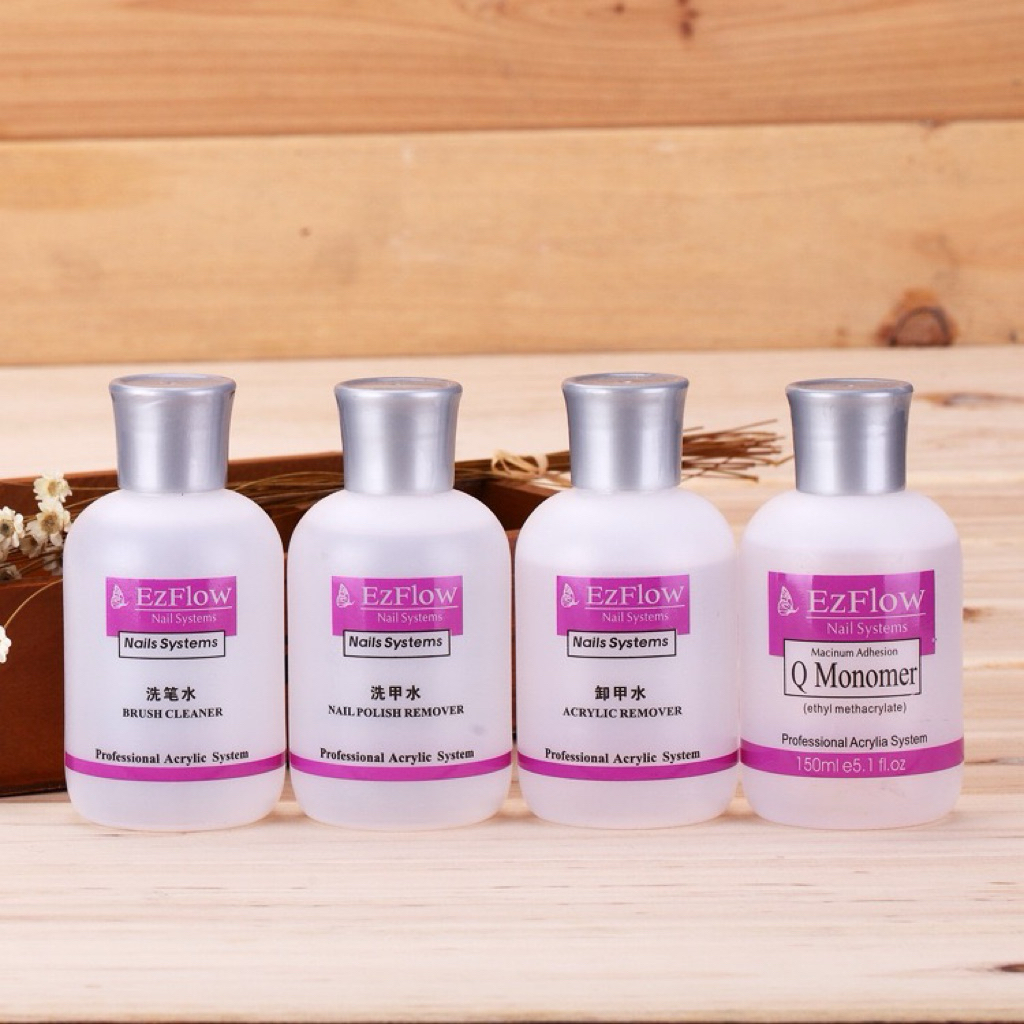 อุปกรณ์ต่อเล็บอะคริลิค Monomer / Acrylic Remover / Nail Polish Remover / Brush Cleaner สำหรับช่างทำเ